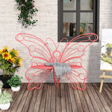 50 Inches Outdoor Bench, Garden Bench with Sturdy