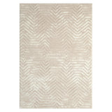Terra Cream 8' x 10' Area Rug - Geometric Lines Pattern