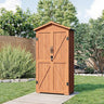 Outdoor Storage Shed with 4 Removeable Shelves