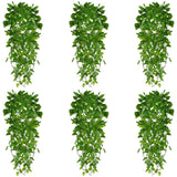 Artificial Hanging Plants, 6 Pack Fake Potted Greenery Plant 3.6FT Faux Ivy Vine