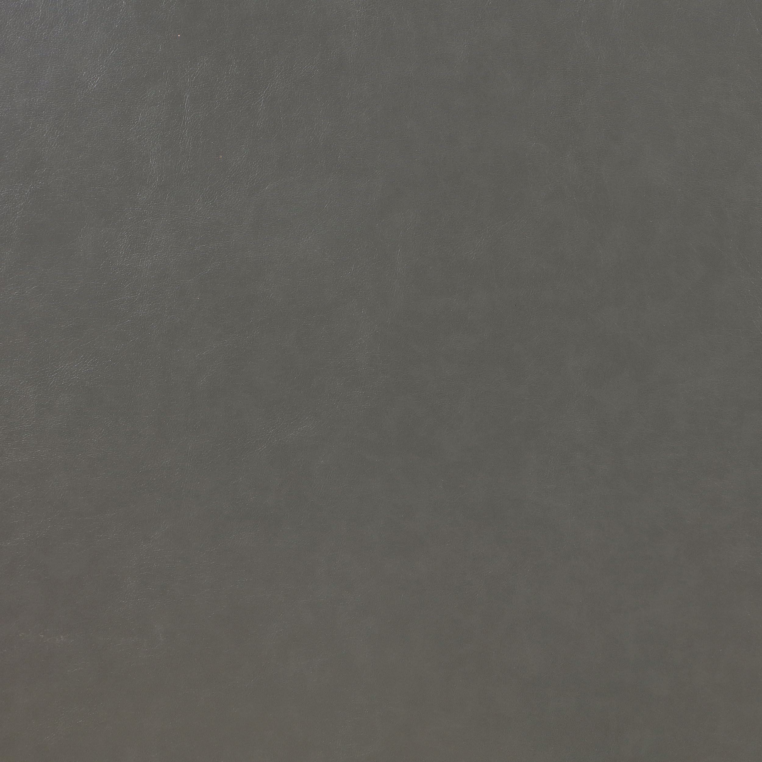 Ruth Upholstered Track Arm Faux Leather Accent Chair Grey