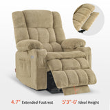 Dual Motor Power Lift Recliner Chair with Massage and Heat for Elderly People, Infinite