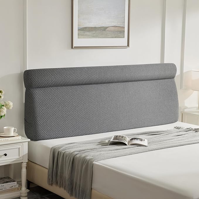 Pillow Headboard, Queen Triangle Headboard Pillow, Bed Wedge Pillow for Headboard,