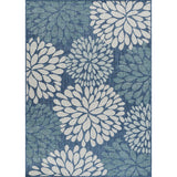 Outdoor Rug 5x7 Modern Exotic Tropical Leaf Area Rugs for Indoor and Outdoor Patio