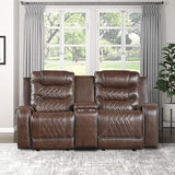 Derringer Wall Hugger Manual Double Glider Reclining Loveseat, Gray