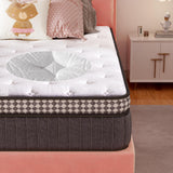 Twin Mattress, 8 inch Twin Size Hybrid Mattresses in a Box with Cool Gel Memory Foam