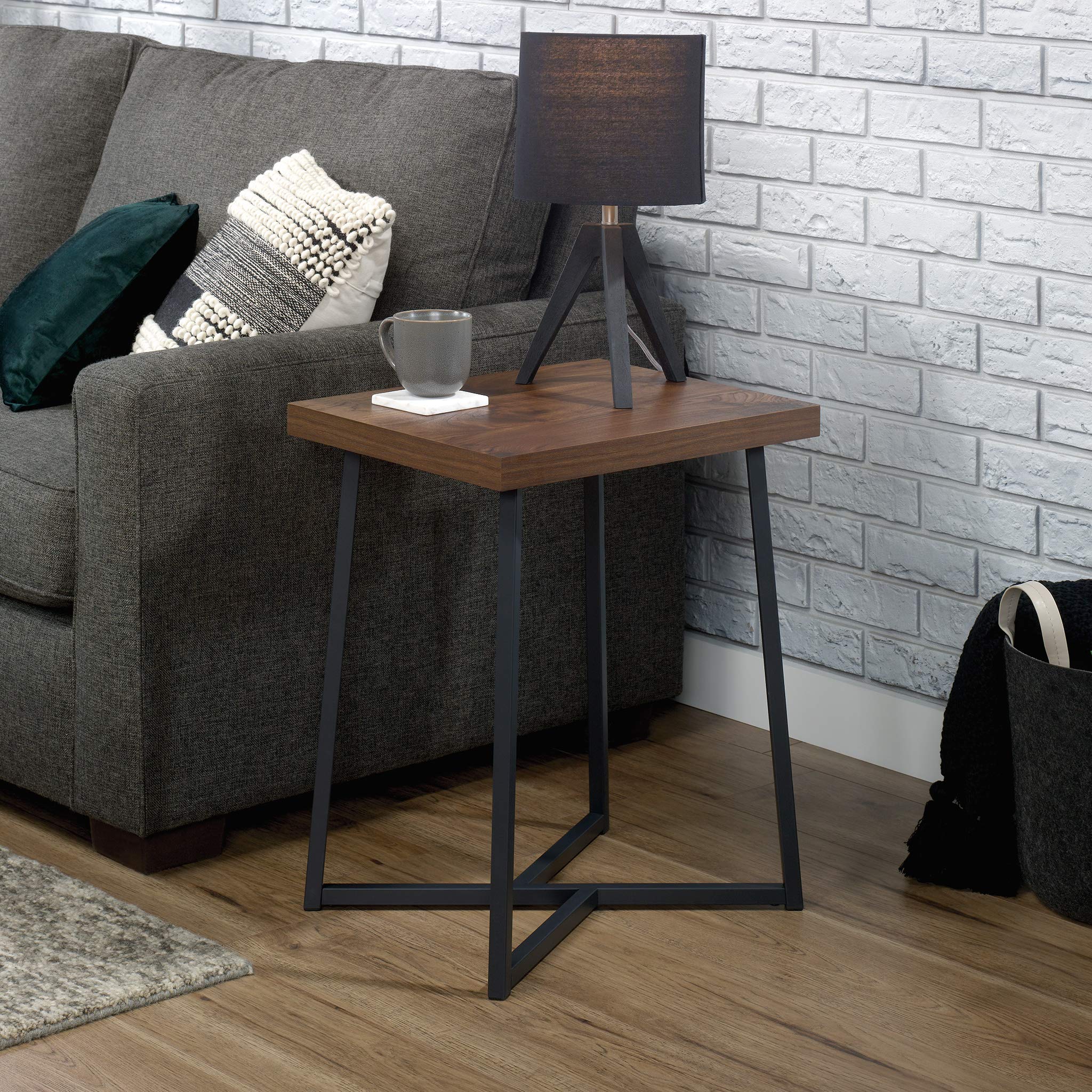 Canton Lane Side Table, Grand Walnut Finish