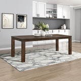 79" Dining Table for 8, Modern Rectangular Dining Room Table