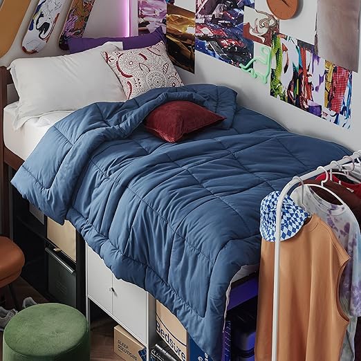 Comforter Duvet Insert - Quilted Comforters Queen Size, All Season Duvet