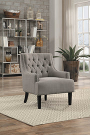 Charisma Fabric Accent Chair, Taupe