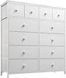 Pink Dresser for Bedroom with 12 Drawers Dressers for Bedroom Pink Chest of Drawers