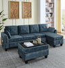 Living Room Furniture Sets,3-Piece Sectional Sofa Set with 2 Cup Holder