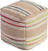 Handmade & Handcrafted Comfortable Home Décor Pouf Ottoman Footrest for Living Room