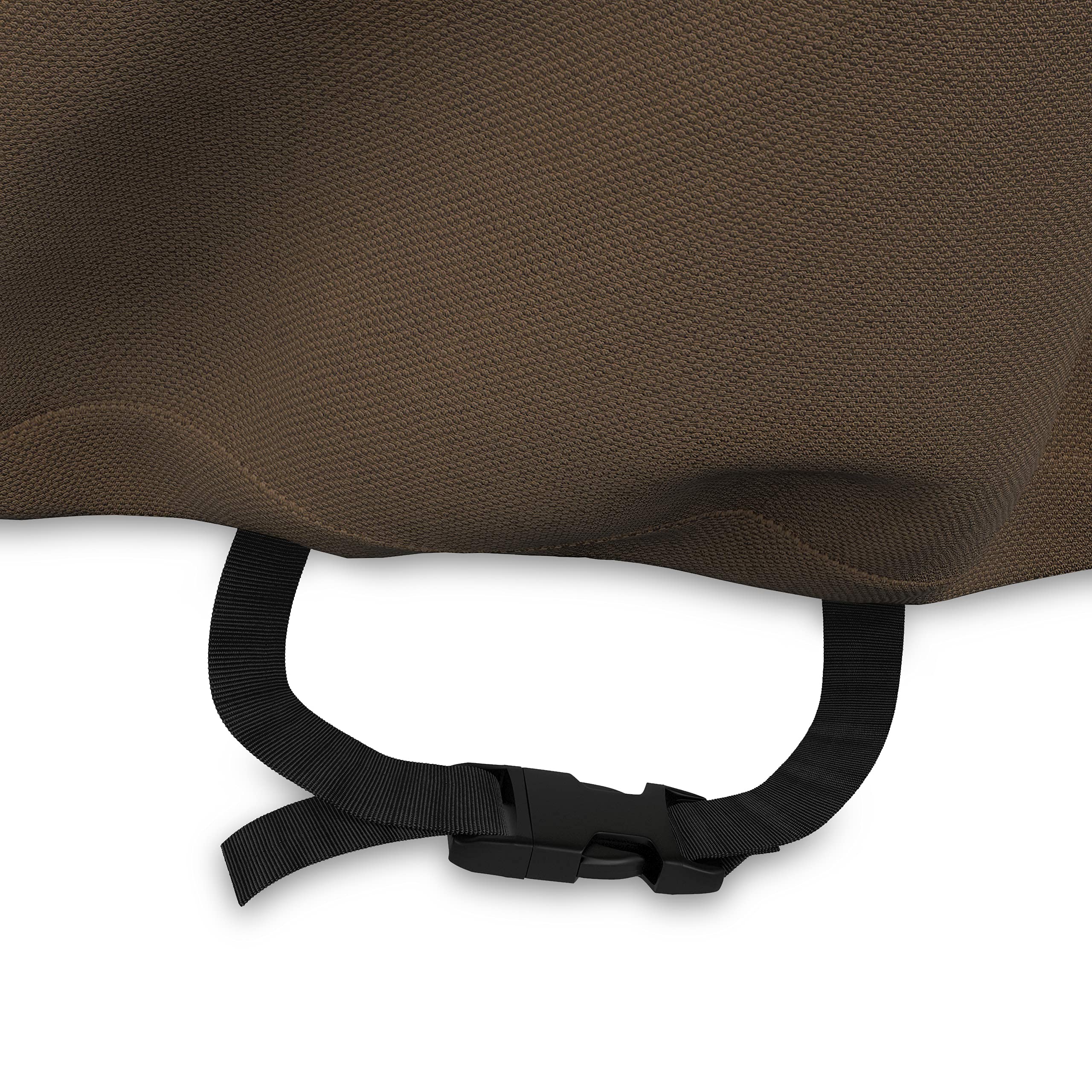 3-Seater Outdoor Patio Deep Lounge Sofa Cover, Beige/Tan