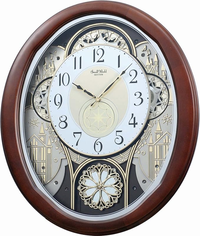 Clocks "Precious Angels" Musical Motion Clock