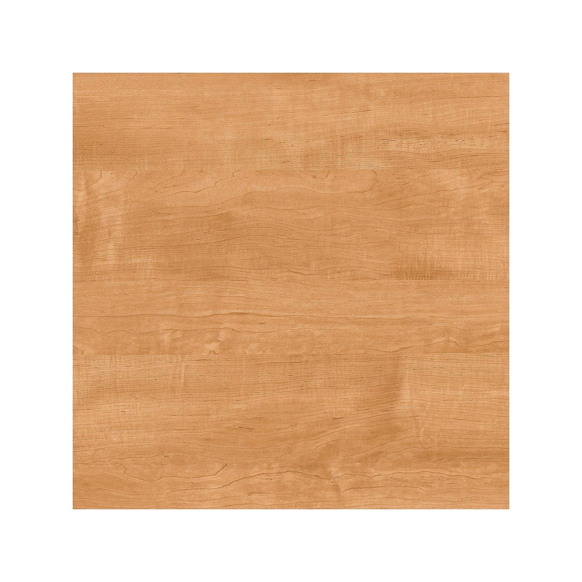 Somerset 72W L-Shaped Desk with Hutch - Maple Cross Finish