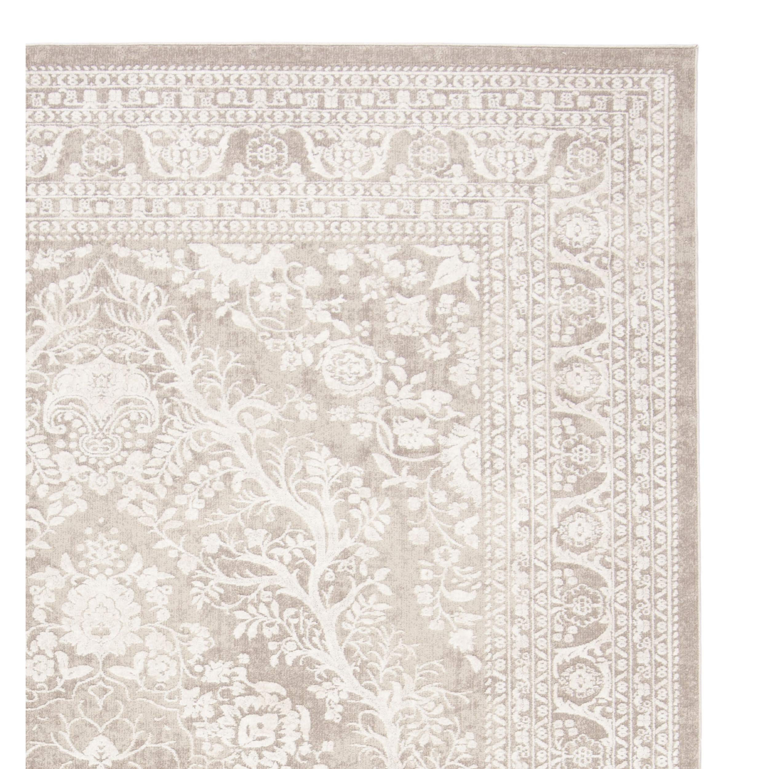 SAFAVIEH Area Rug 8x10 - Reflection Collection - Large - Beige & Cream, Non-Shedding & Easy Cleaning, Ideal for Living Room, Bedroom, Dining Space (RFT668A)