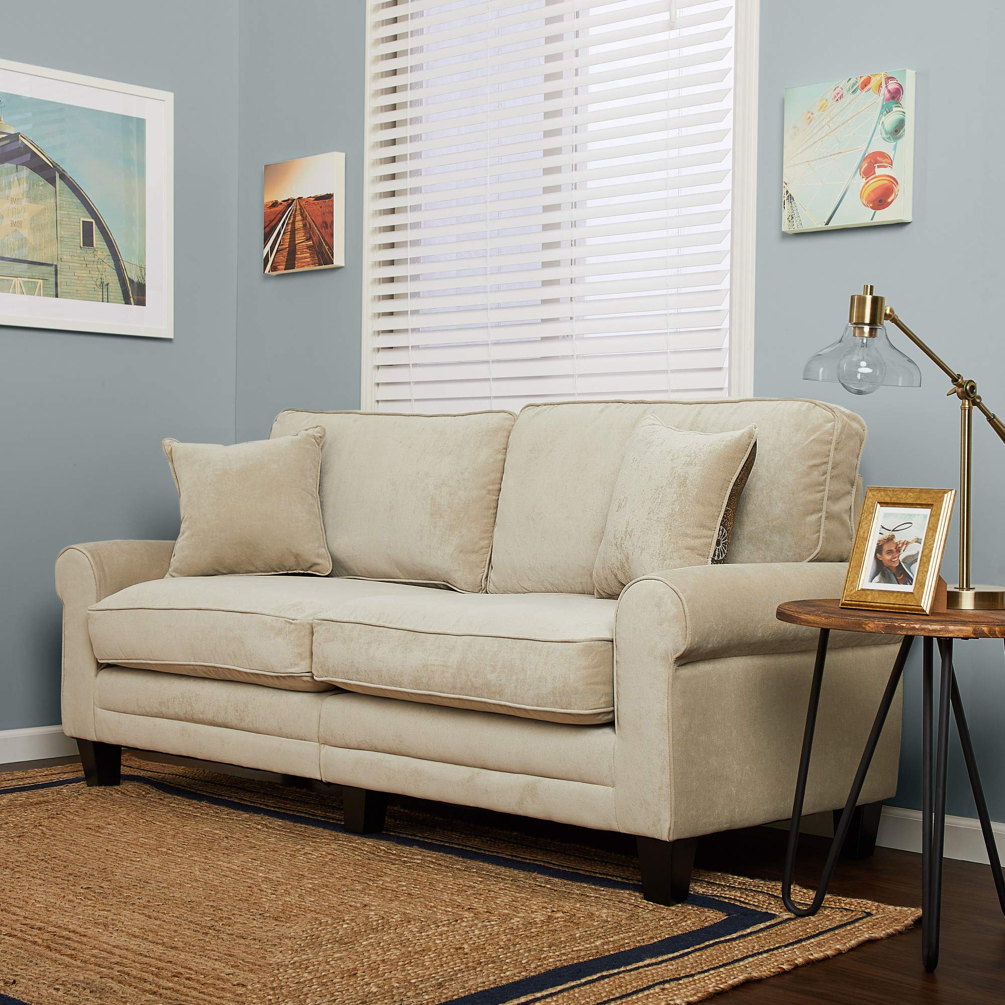 Sofas, 78", Tan