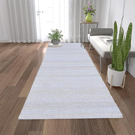 Natural 8x10 Indoor Hand Woven Fiber Jute Area Rug (Natural, 7'10" x 10')