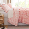 Oversized Comforter Bedding Set Down Alternative All-Season Warmth, Soft Reversible