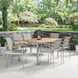 Aruba Brown Outdoor Dining Table