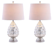 JYL1076A-SET2 Set of 2 Table Lamps Artichoke 25.5" Glass LED Table Lamp