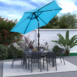 7.5' Outdoor Patio Umbrella, Patio Umbrella, Market Umbrella