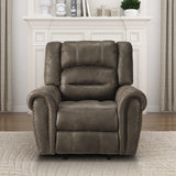 Glider Recliner, Brown