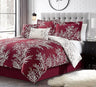 5 pcs Twin Comforter Set - Cozy Deep Sleep Microfiber Bedding Comforter Sets