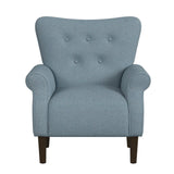 Home Decor  Upholstered Rolled Arm Wingback Living Room & Bedroom Accent Chair