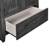 Evolution Farmington 30" Wide Storage Cabinet, Rustic Gray