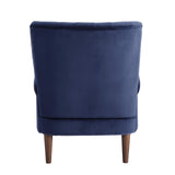 Accent Chair, Navy Blue