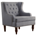 Rosso Club Chair, Grey