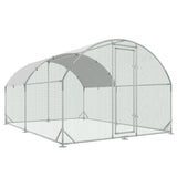 Chicken Coop Run Large Metal Chicken Coop Walk-in Poultry Cage Chicken Pen House