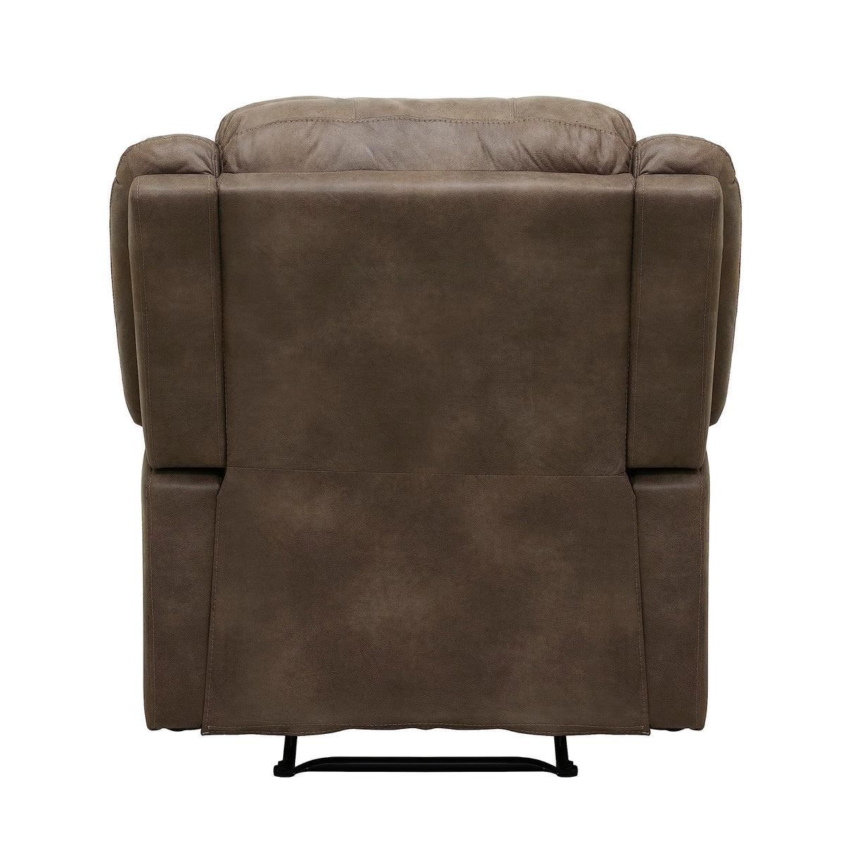 Chair Living Room Reclining Sofa Chair, Home Theater Seating, Wall Hugger Recliner, Manual Recliner Sofa Chair for Living Room/Office/Apartment, Brown