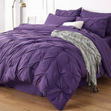 Full Size Comforter Sets - Bedding Sets Full 7 Pieces, Bed in a Bag Green Bed Sets