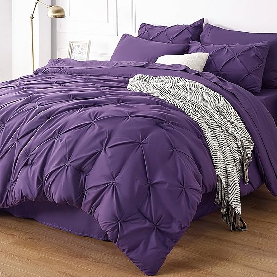 King Size Comforter Set - Bedding Set King 7 Pieces