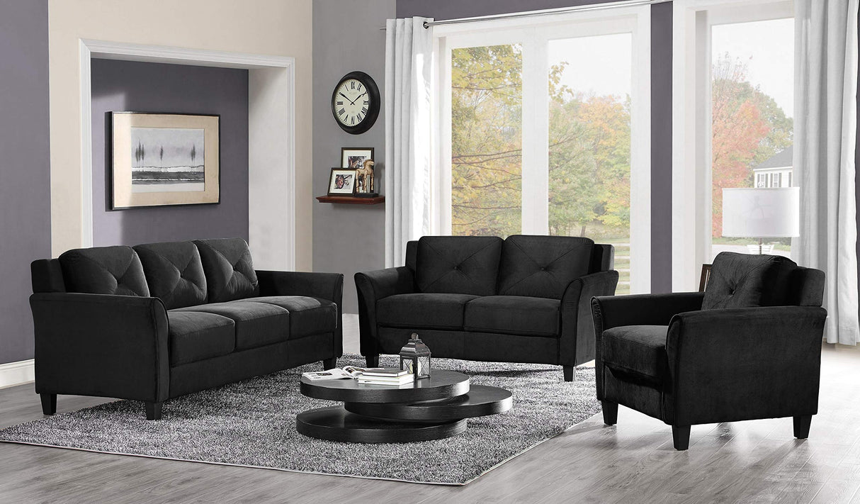 Harrington Loveseat, Black