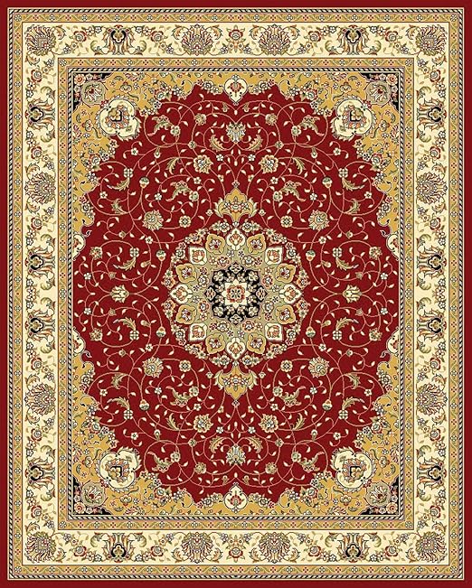Lyndhurst Traditional Oriental Area Rug 10' x 14' - Sage & Ivory