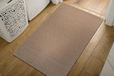 Non Slip Beige Solid Rubber Back Rug for Living Room 8x10 Area Rugs for Kitchen,