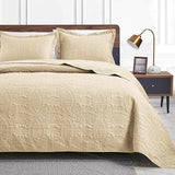 cabin King Size Quilt Set Blue Bedspreads - Soft Bed Summer Quilt Lightweight Microfiber