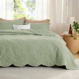 Queen Quilt Bedding Set - Pre-Washed Full/Queen Quilt Set