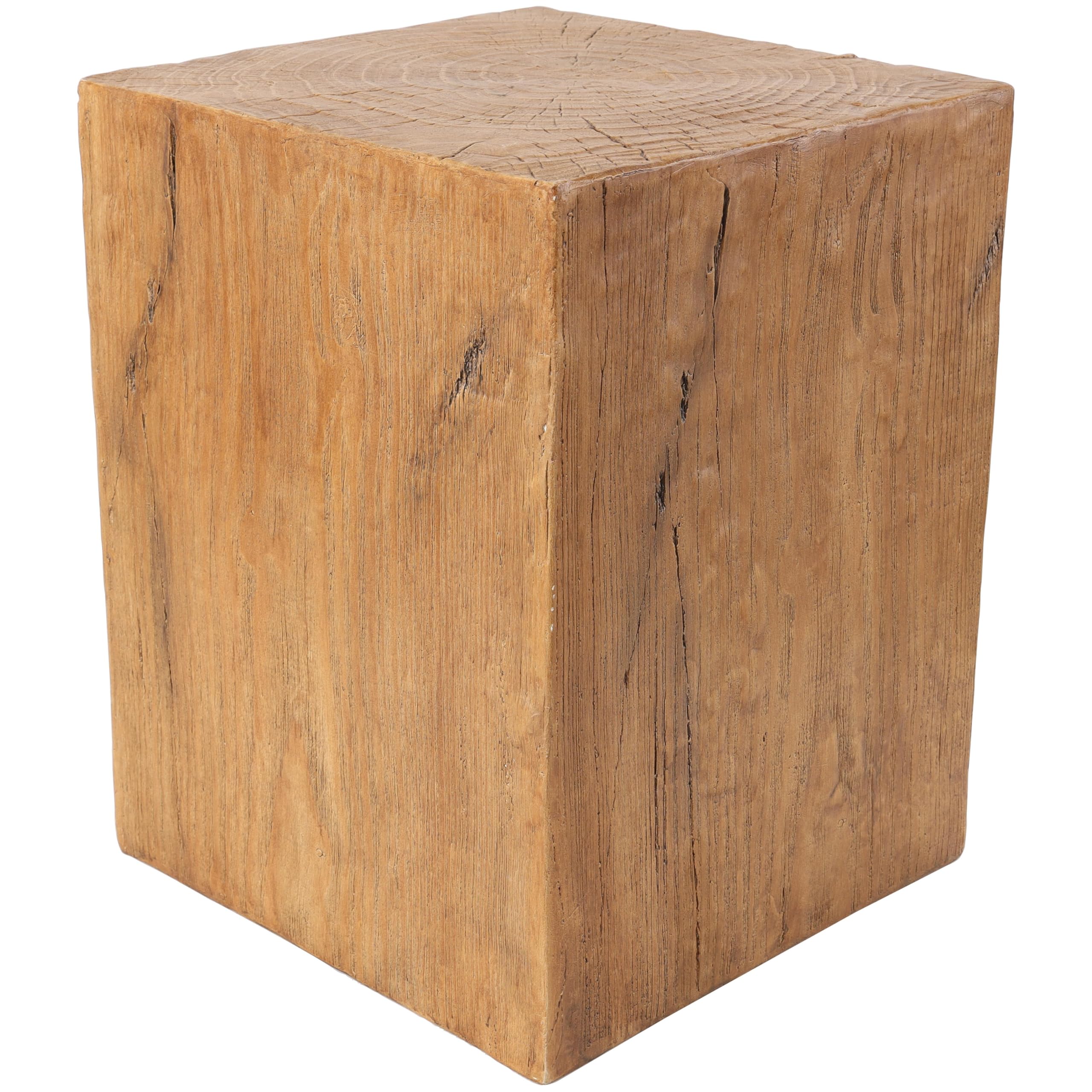 Magnesium Oxide Block Outdoor Accent Table