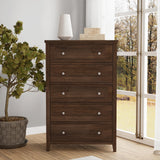 Holborn Modern 5 Drawer Wood Chest Dresser