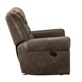 Glider Recliner, Brown