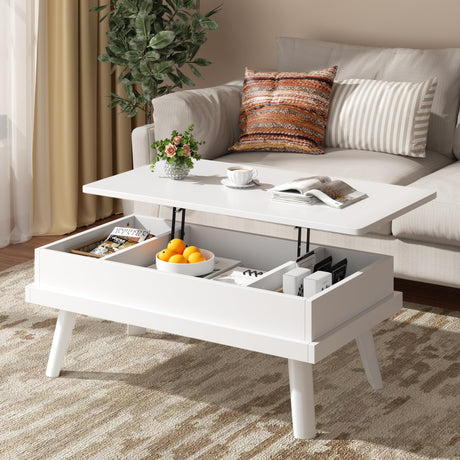 Coffee Table, Lift Top Coffee Table with Hidden Compartment