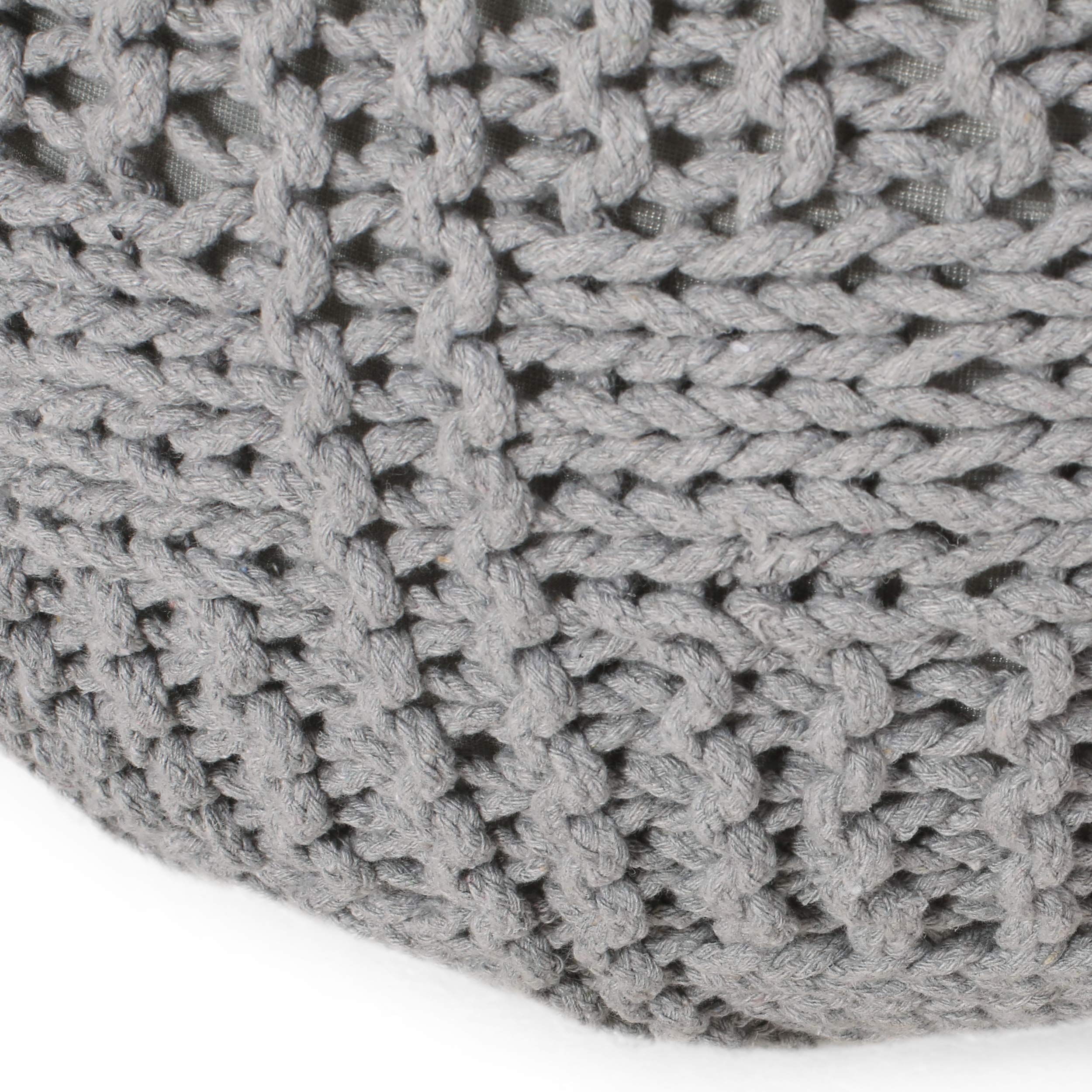 Hortense Pouf, Gray