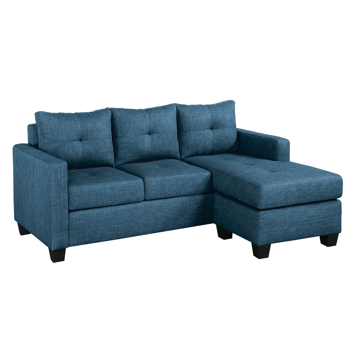 Parris Reversible Sofa Chaise, Blue