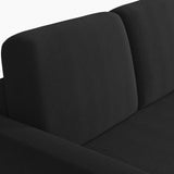 Sectional Sofa L-Shaped Sofa Couch Bed w/Chaise & USB, Reversible Couch