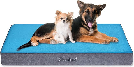 Orthopedic Dog Bed, Waterproof Dog Bed with Washable Removable Cover